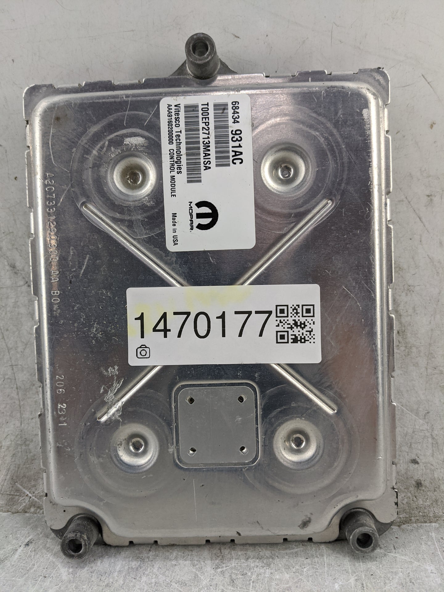 2020-2022 Dodge Durango PCM Engine Control Computer ECU ECM PCU OEM P/N:68434931AC T00EP2713MAISA Fits Fits 2020 2021 2022 O