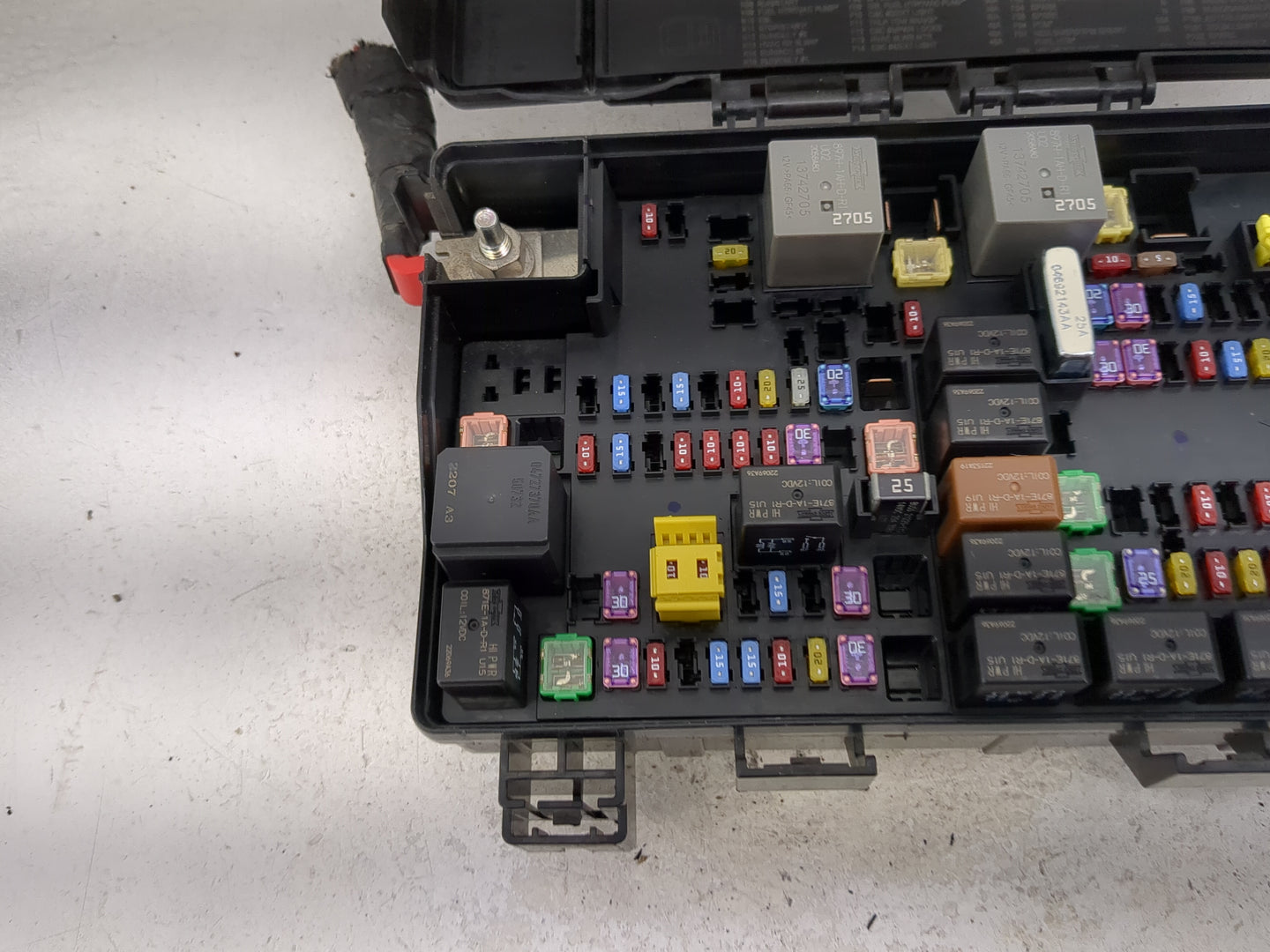 2023 Dodge Durango Fusebox Fuse Box Panel Relay Module P/N:68626214AA 7140-5131-30, 7140-1980-30 Fits OEM Used Auto Parts - 