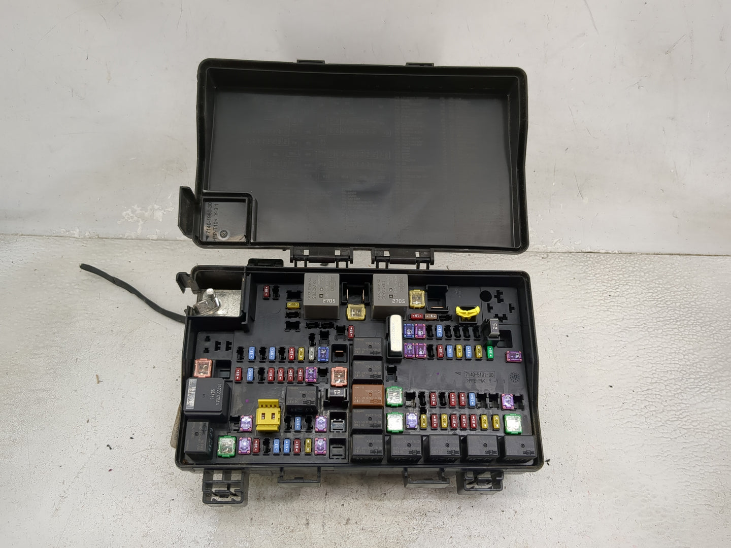 2023 Dodge Durango Fusebox Fuse Box Relay Module Tipm 7140-1980-30 - Oemusedautoparts1.com