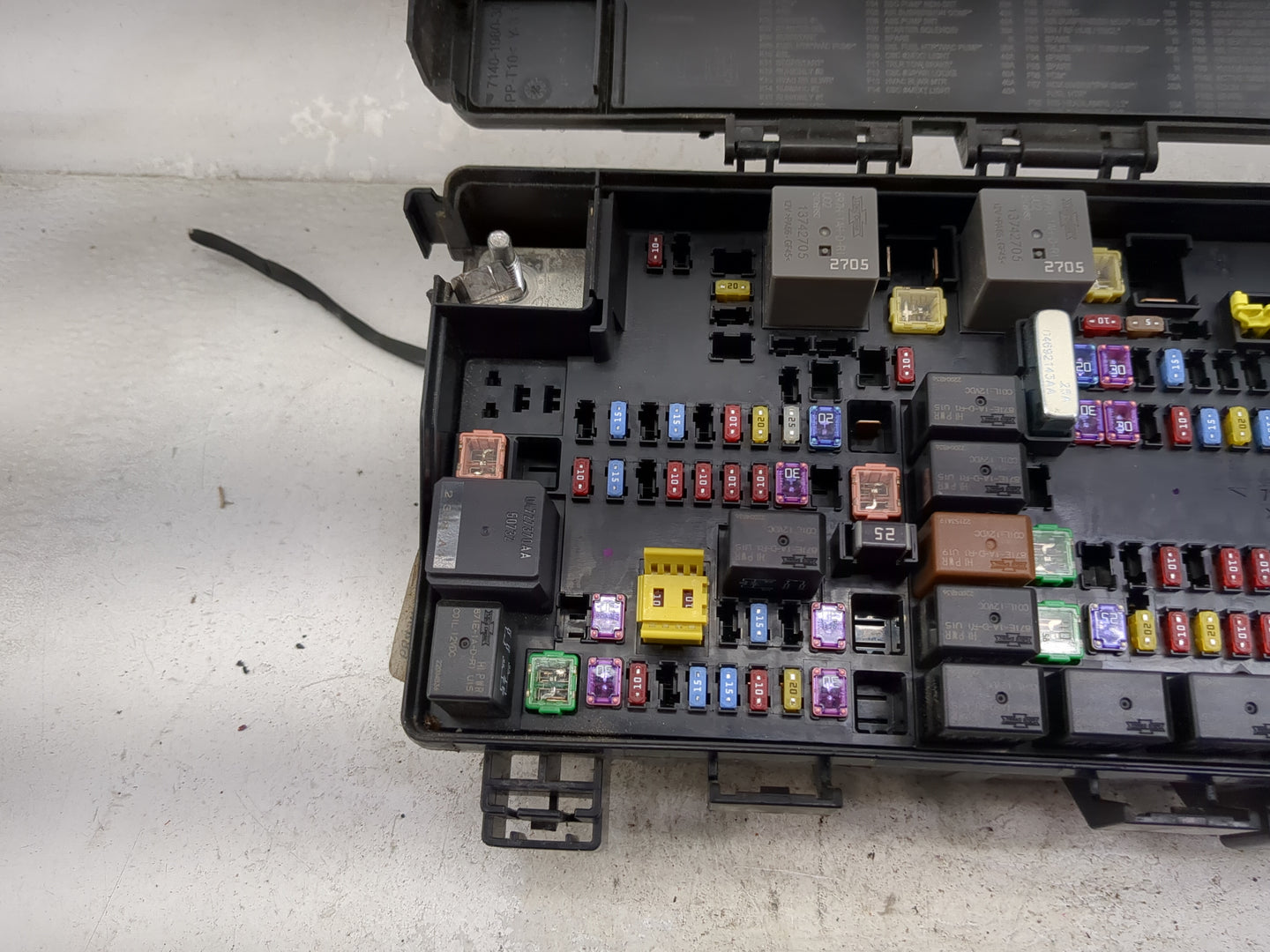 2023 Dodge Durango Fusebox Fuse Box Relay Module Tipm 7140-1980-30 - Oemusedautoparts1.com