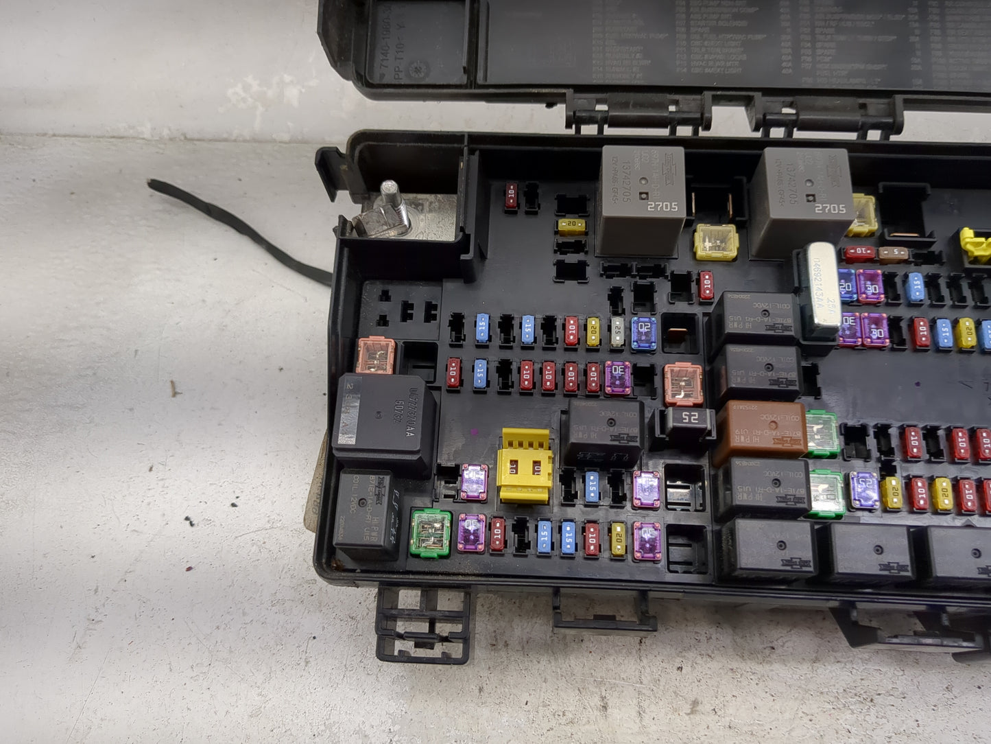 2023 Dodge Durango Fusebox Fuse Box Relay Module Tipm 7140-1980-30 - Oemusedautoparts1.com