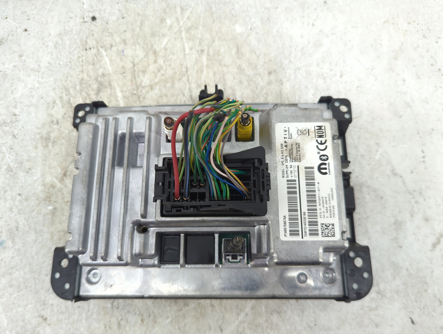 2023 Dodge Durango Information Display Screen Black - Oemusedautoparts1.com