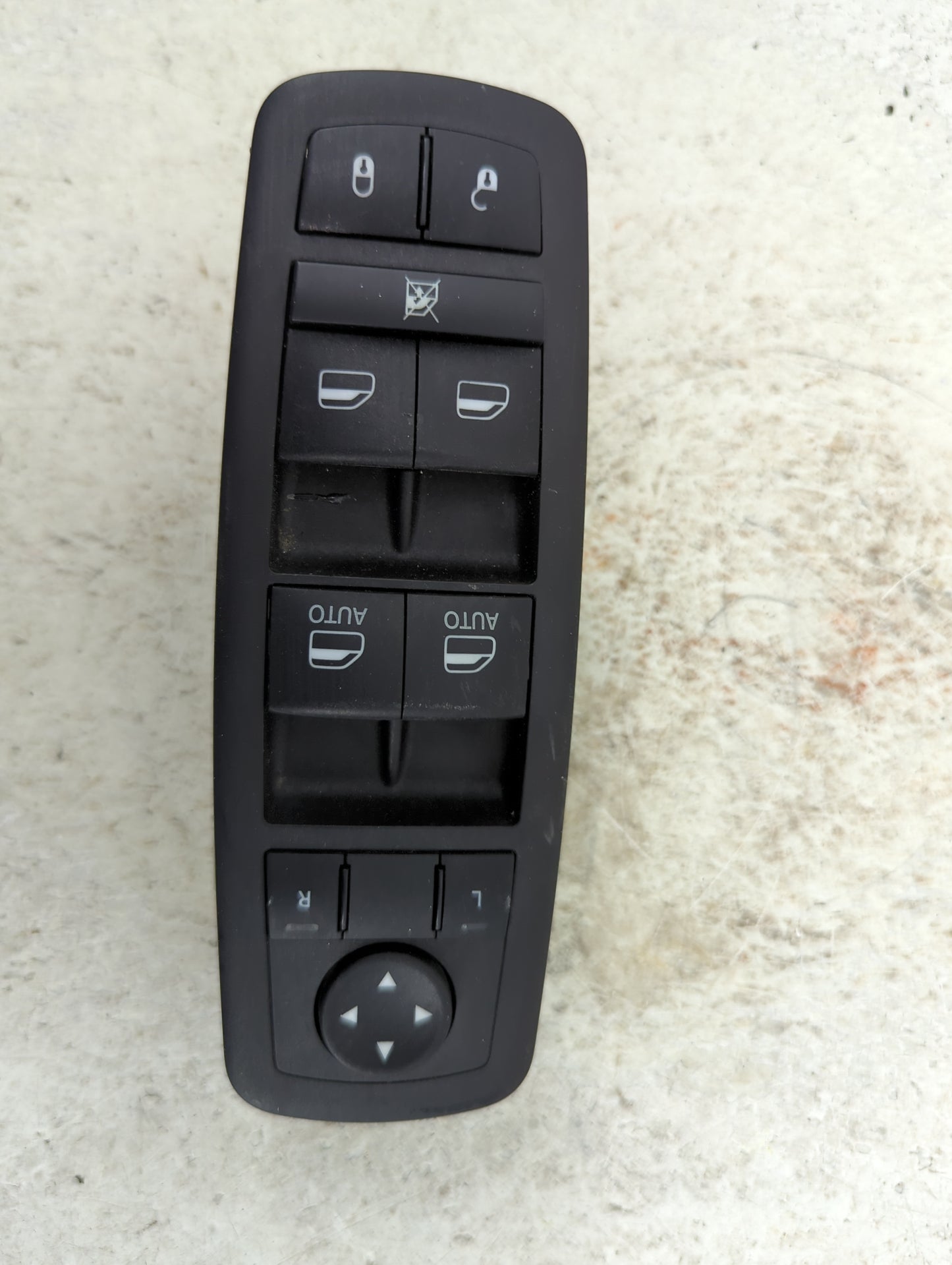 2022 Dodge Durango Master Power Window Switch Replacement Driver Side Left Fits OEM Used Auto Parts - Oemusedautoparts1.com
