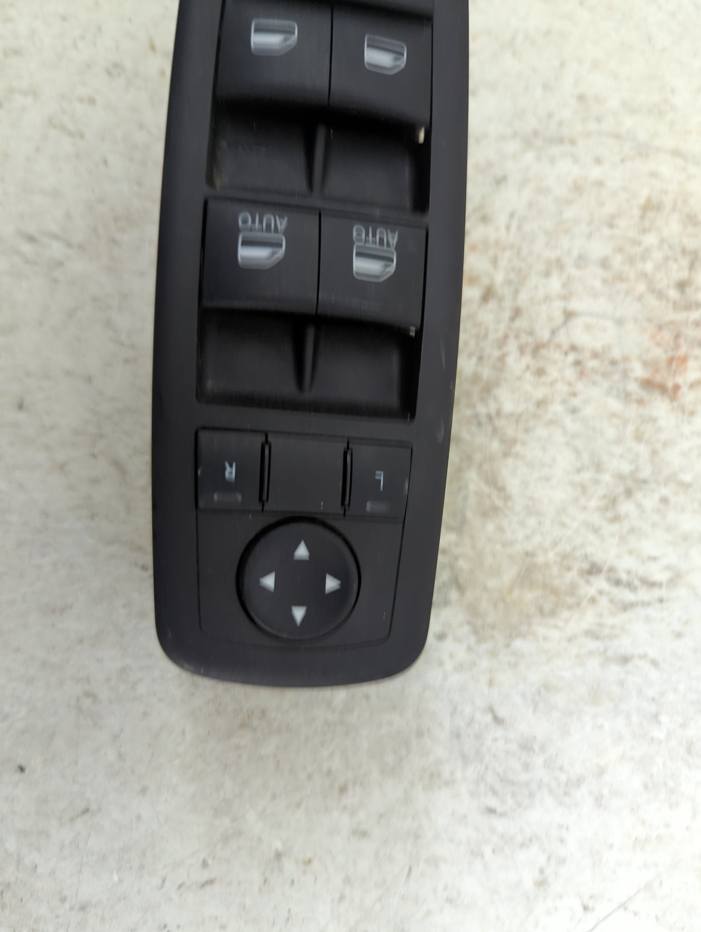 2022 Dodge Durango Master Power Window Switch Replacement Driver Side Left Fits OEM Used Auto Parts - Oemusedautoparts1.com