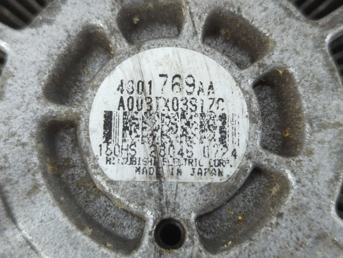 2023 Dodge Ram 1500 Alternator Replacement Generator Charging Assembly Engine OEM P/N:4301769AA Fits Fits 2019 2020 2021 202