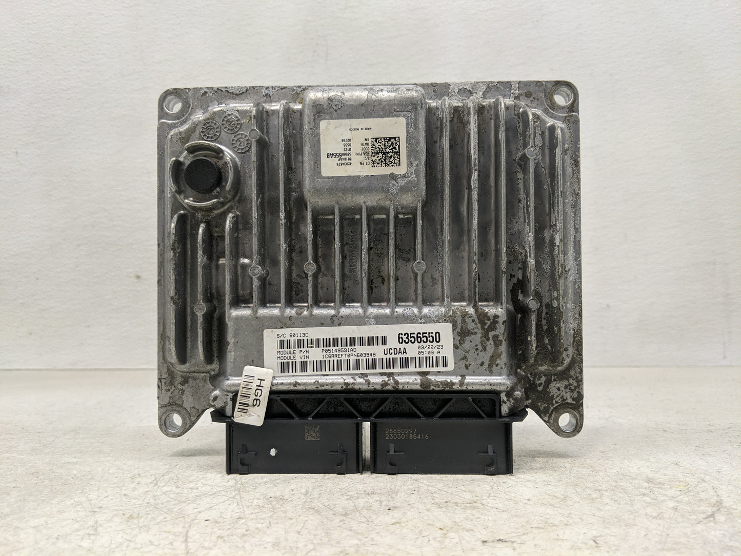 2023 Dodge Ram 1500 PCM Engine Control Computer ECU ECM PCU OEM P/N:68568655AB P05149591AD, 28650297 Fits Fits 2020 2021 202