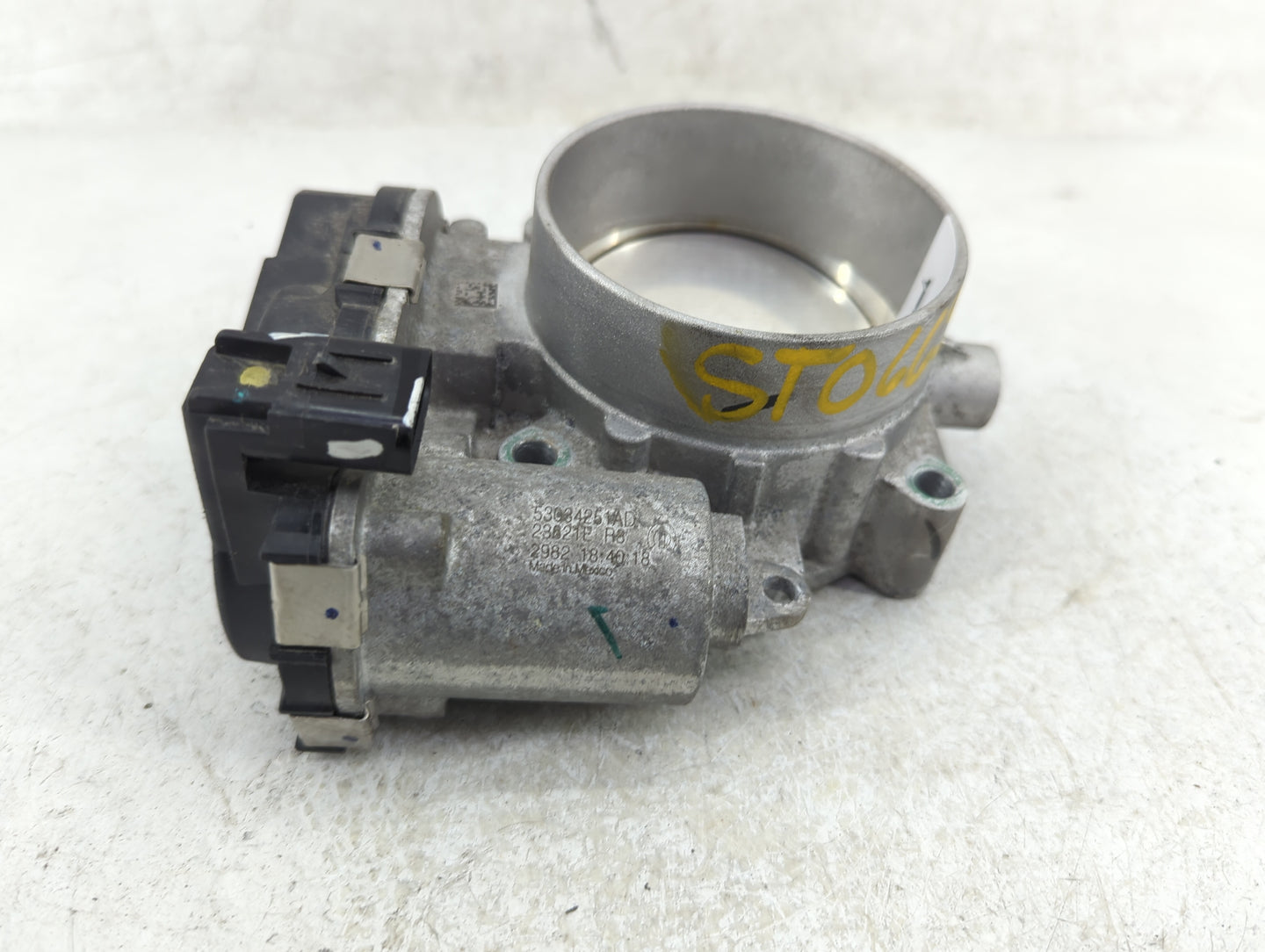 2023 Dodge Ram 1500 Throttle Body P/N:53034251AD Fits Fits 2012 2013 2014 2015 2016 2017 2018 2019 2020 2021 2022 OEM Used A