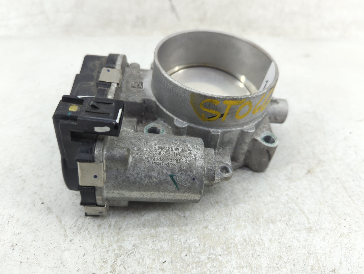 2023 Dodge Ram 1500 Throttle Body P/N:53034251AD Fits Fits 2012 2013 2014 2015 2016 2017 2018 2019 2020 2021 2022 OEM Used A