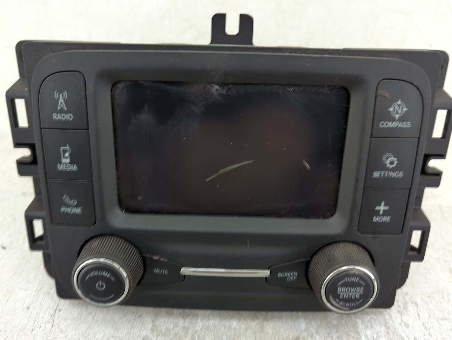 2023 Dodge Ram 1500 Radio AM FM Cd Player Receiver Replacement P/N:68490432AB Fits Fits 2021 2022 OEM Used Auto Parts - Oemu