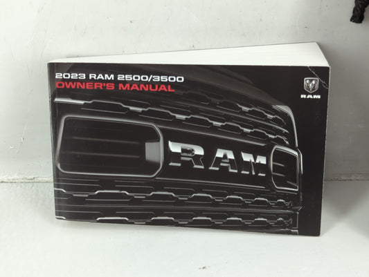 2023 Dodge Ram 2500 Owners Manual Book Guide OEM Used Auto Parts