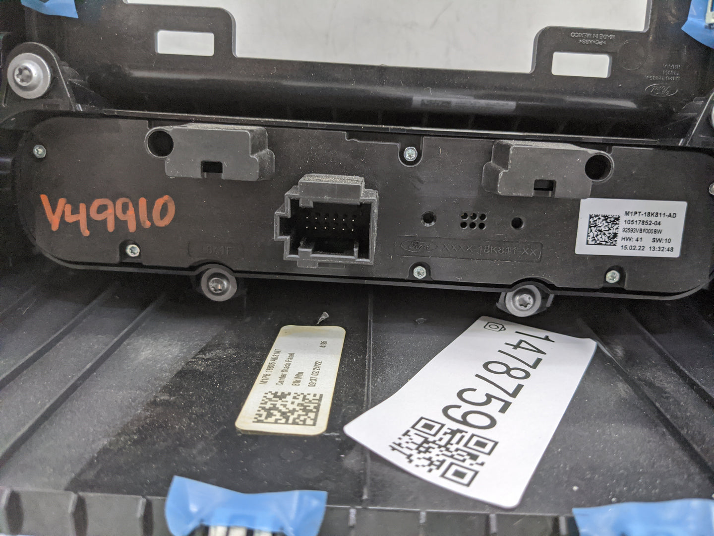 2021-2022 Ford Bronco Sport Radio Control Panel - Oemusedautoparts1.com