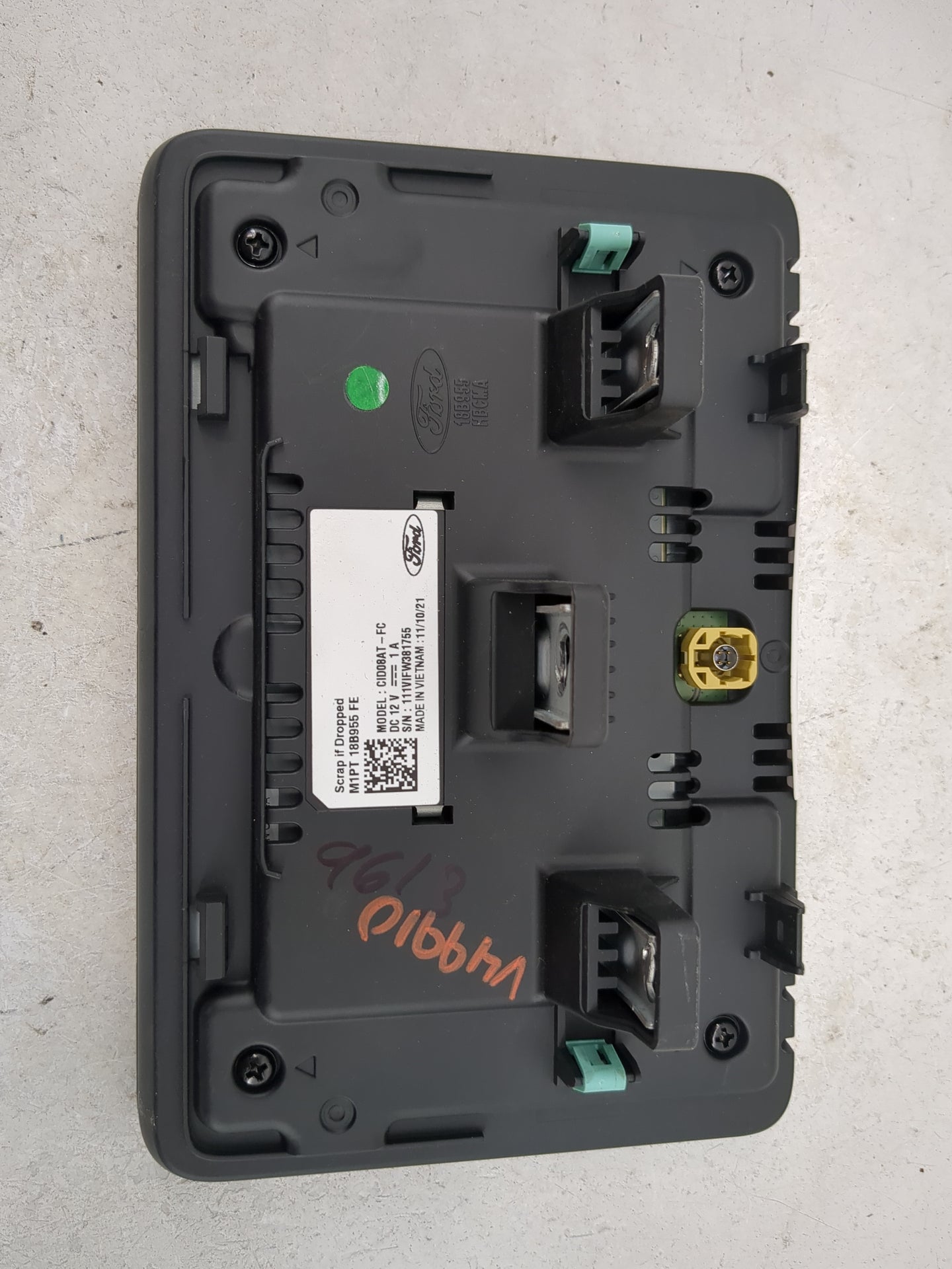2021-2022 Ford Bronco Sport Information Display Screen 1483561 - Oemusedautoparts1.com
