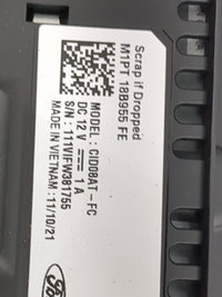 2021-2022 Ford Bronco Sport Information Display Screen 1483561 - Oemusedautoparts1.com