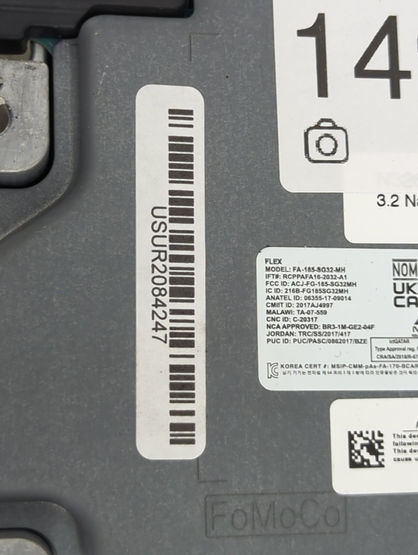 2023 Ford Bronco Sport Information-gps-tv Control Module - Oemusedautoparts1.com