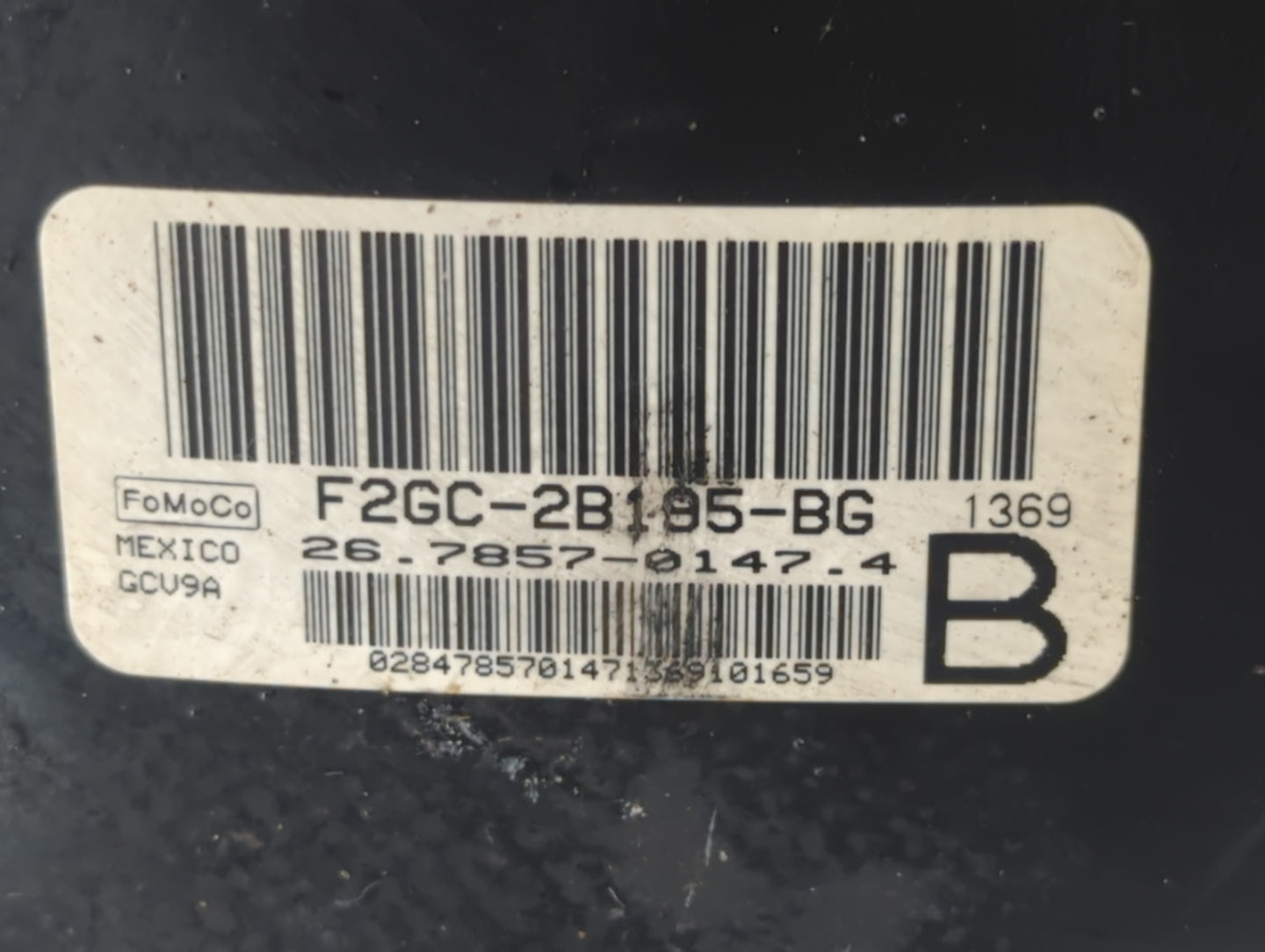 2015-2020 Ford Edge Power Brake Booster Oem - Oemusedautoparts1.com
