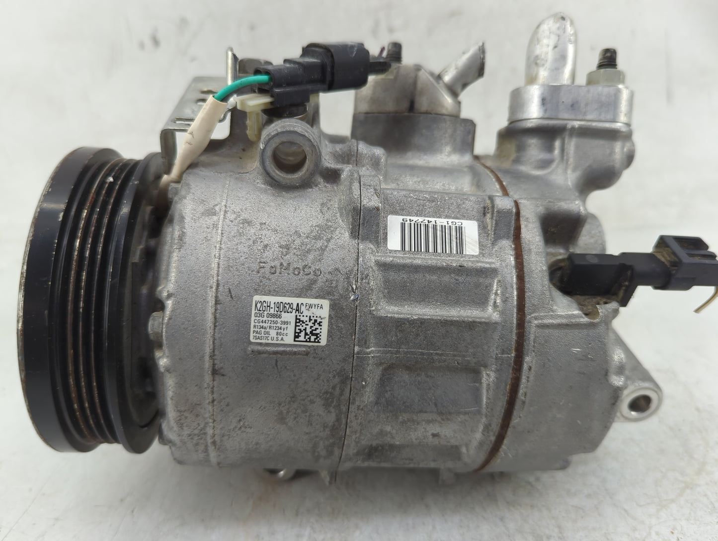 2019-2020 Ford Edge Air Conditioning A/c Ac Compressor Oem - Oemusedautoparts1.com