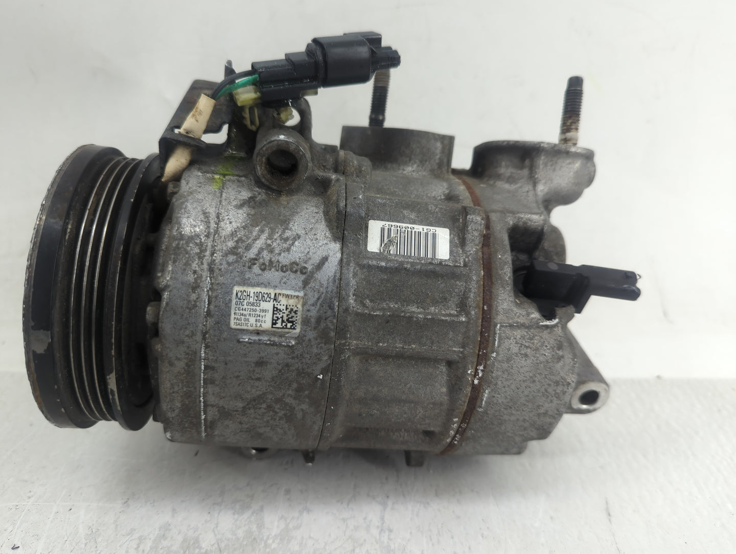 2019-2020 Ford Edge Air Conditioning A/c Ac Compressor Oem - Oemusedautoparts1.com