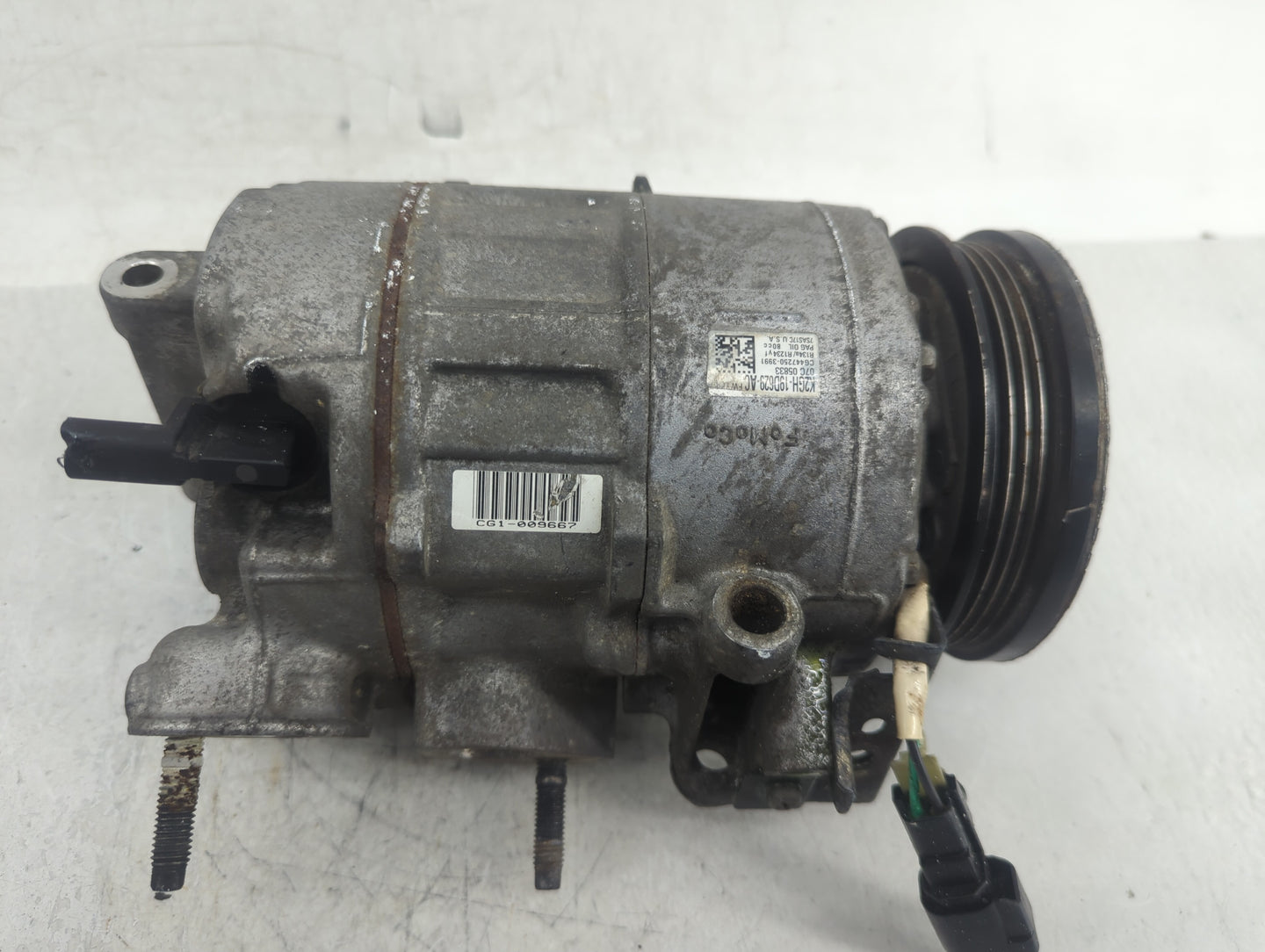 2019-2020 Ford Edge Air Conditioning A/c Ac Compressor Oem - Oemusedautoparts1.com