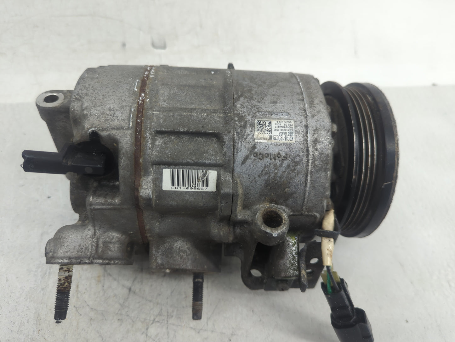 2019-2020 Ford Edge Air Conditioning A/c Ac Compressor Oem - Oemusedautoparts1.com