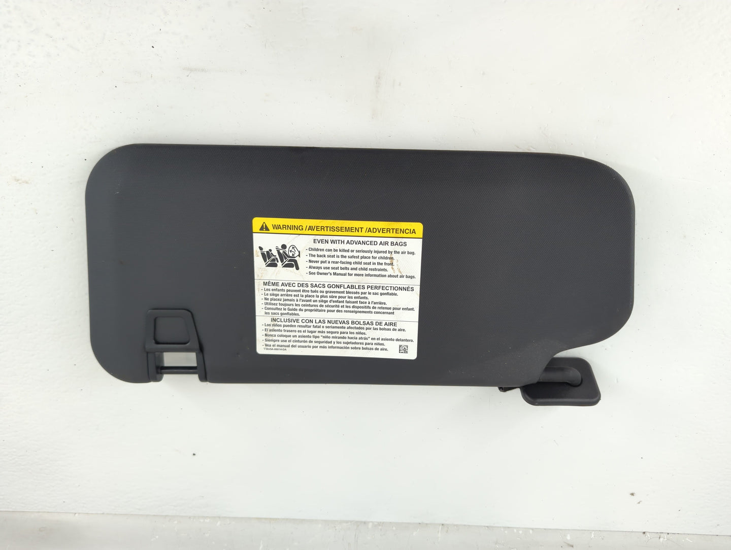 2021-2022 Ford Escape Sun Visor Shade Replacement Passenger Right Mirror Fits Fits 2021 2022 OEM Used Auto Parts - Oemusedau