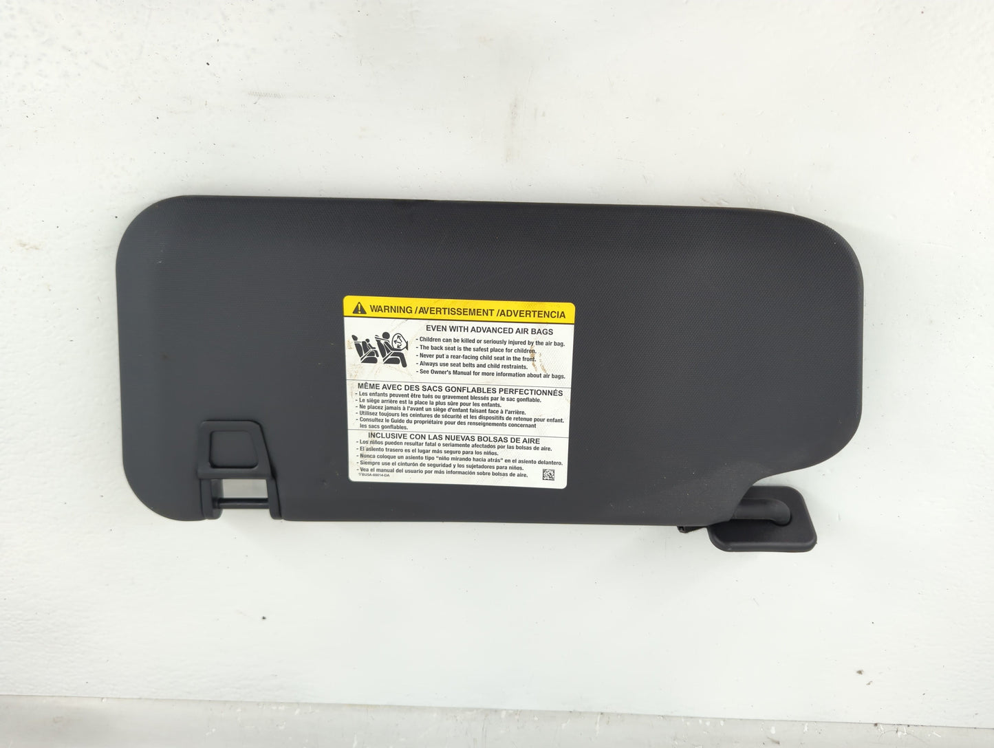 2021-2022 Ford Escape Sun Visor Shade Replacement Passenger Right Mirror Fits Fits 2021 2022 OEM Used Auto Parts - Oemusedau