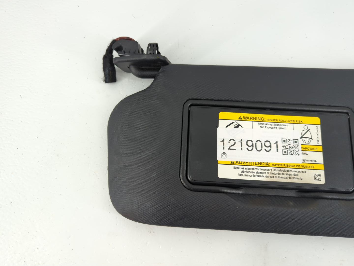 2021-2022 Ford Escape Sun Visor Shade Replacement Driver Left Mirror Fits Fits 2021 2022 OEM Used Auto Parts - Oemusedautopa