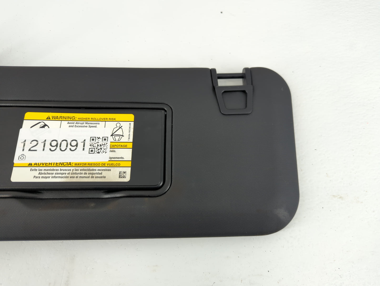 2021-2022 Ford Escape Sun Visor Shade Replacement Driver Left Mirror Fits Fits 2021 2022 OEM Used Auto Parts - Oemusedautopa