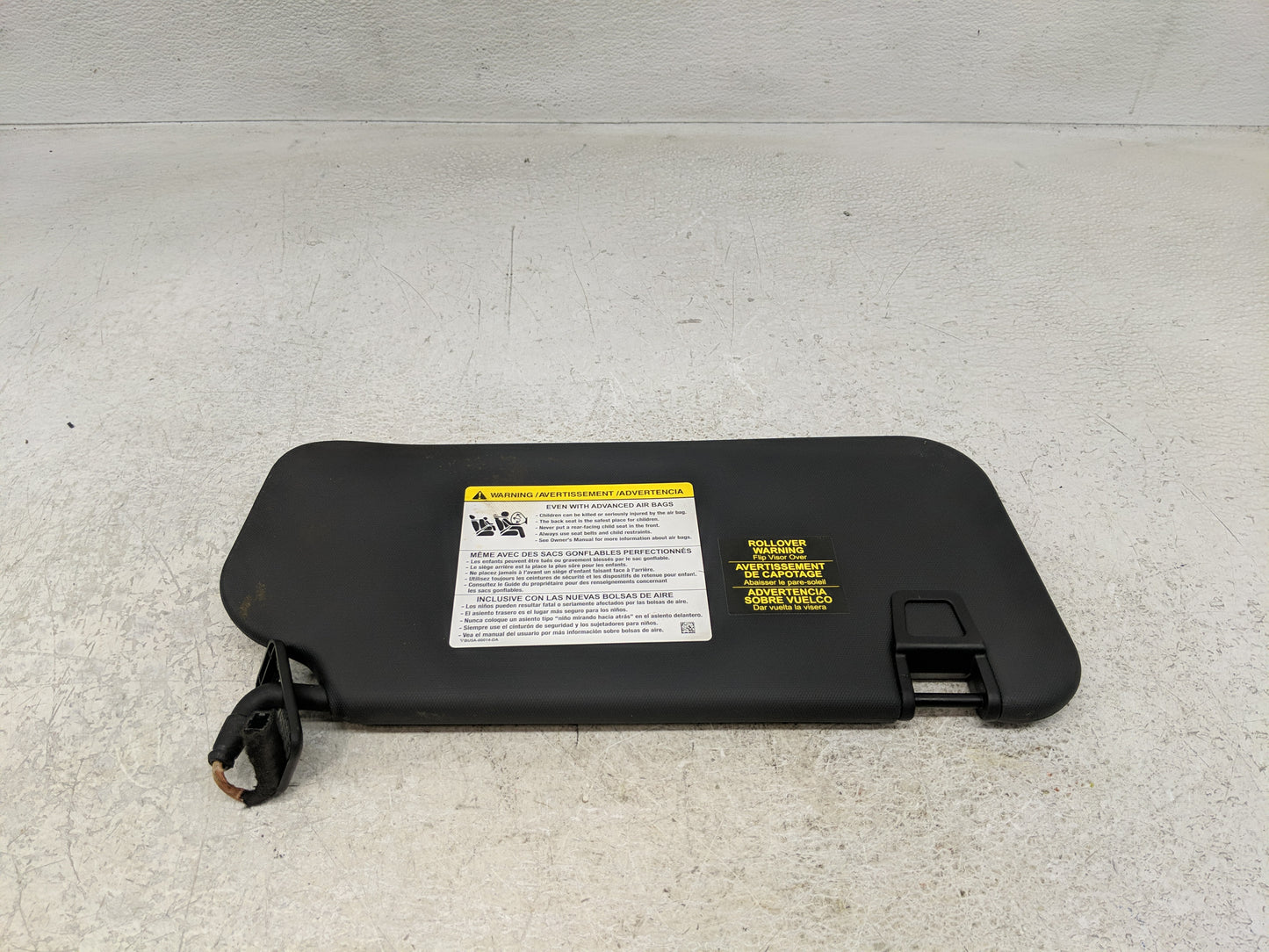 2021-2022 Ford Escape Sun Visor Shade Replacement Passenger Right Mirror Fits Fits 2021 2022 OEM Used Auto Parts - Oemusedau