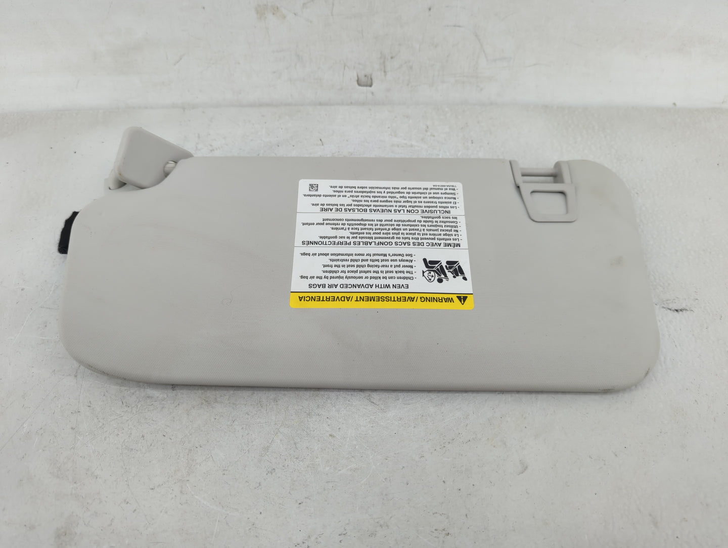 2021-2022 Ford Escape Sun Visor Shade Replacement Passenger Right Mirror Fits Fits 2021 2022 OEM Used Auto Parts - Oemusedau