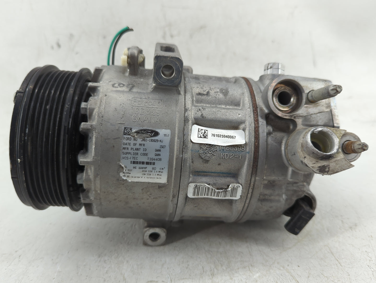 2023 Ford Escape Air Conditioning A/c Ac Compressor Oem - Oemusedautoparts1.com