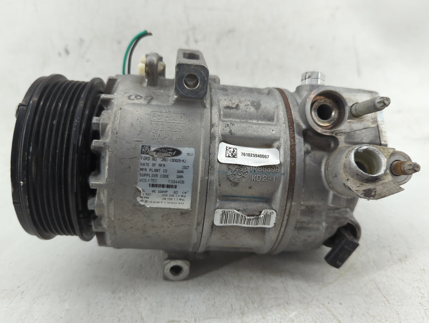 2023 Ford Escape Air Conditioning A/c Ac Compressor Oem - Oemusedautoparts1.com