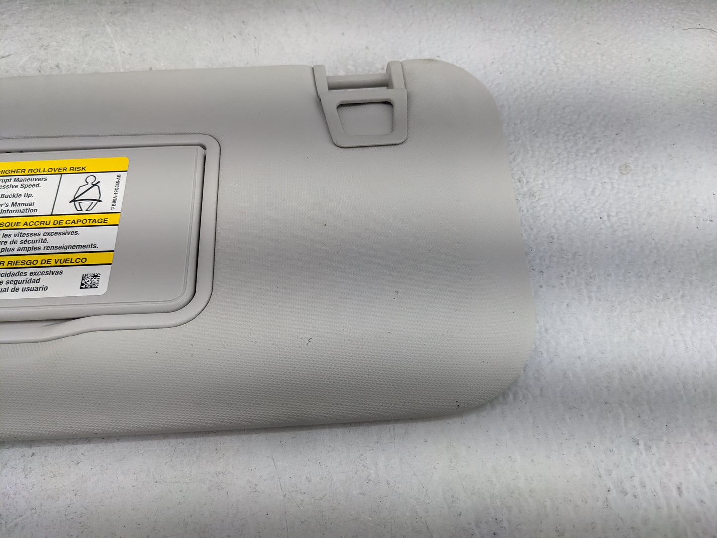 2021-2022 Ford Escape Sun Visor Shade Replacement Driver Left Mirror Fits Fits 2021 2022 OEM Used Auto Parts - Oemusedautopa