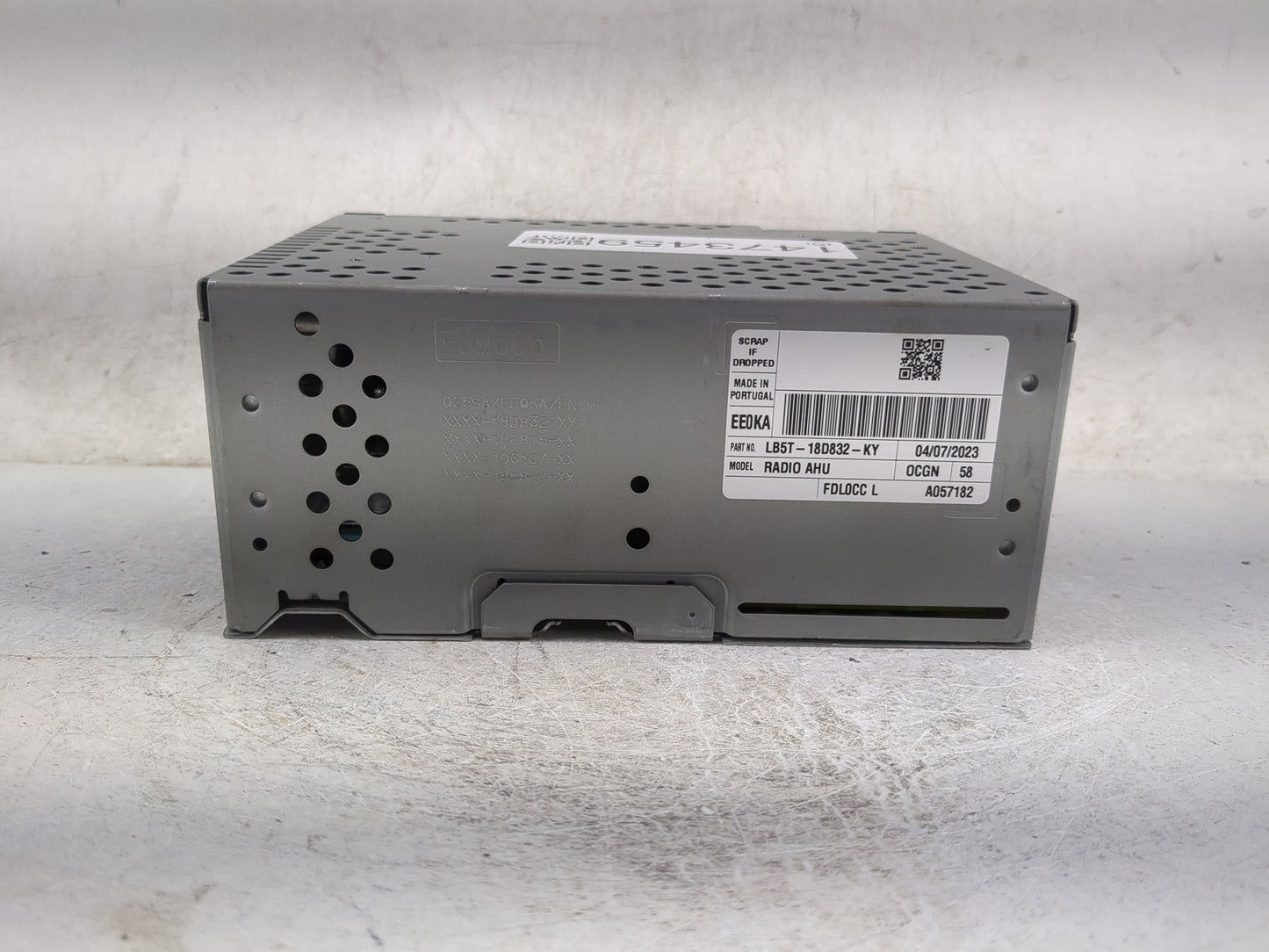 2020-2022 Ford Explorer Radio AM FM Cd Player Receiver Replacement P/N:LB5T-18D832-KY NT8-AHUCHRFORD Fits Fits 2020 2021 202