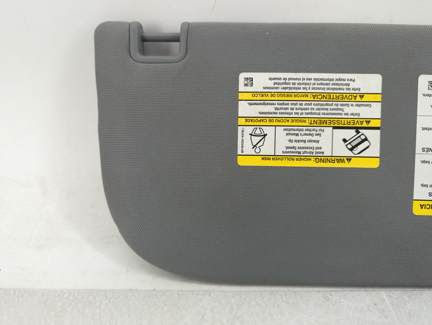 2021-2022 Ford F-150 Sun Visor Shade Replacement Driver Left Mirror Fits Fits 2021 2022 OEM Used Auto Parts - Oemusedautopar