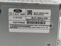2021-2022 Ford F-150 Radio AM FM Cd Player Receiver Replacement P/N:ML3T-18K810-CDK MCDL815161, KQTYPE0E Fits Fits 2021 2022