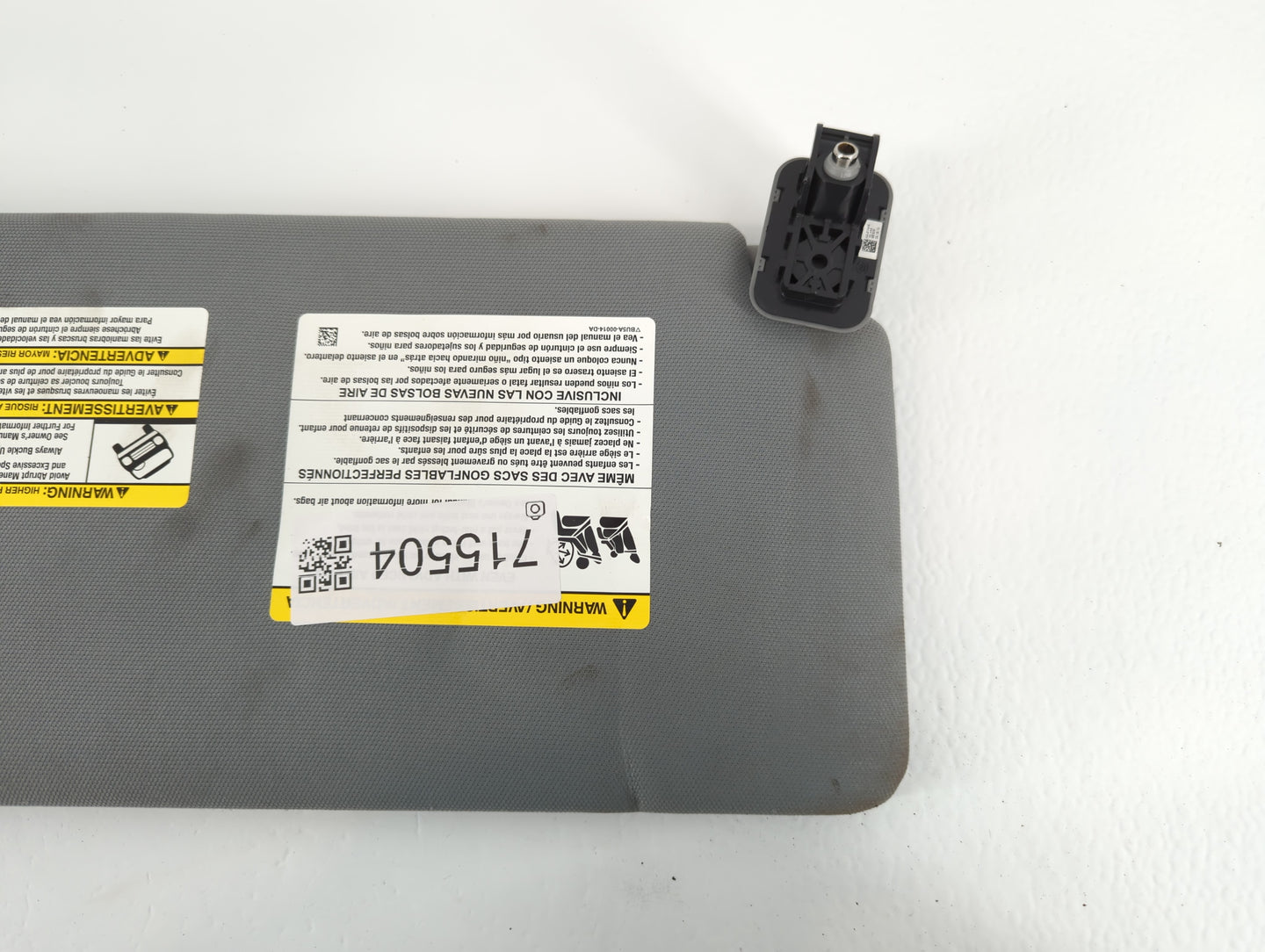 2021-2022 Ford F-150 Sun Visor Shade Replacement Passenger Right Mirror Fits Fits 2021 2022 OEM Used Auto Parts - Oemusedaut