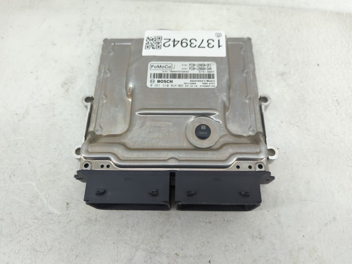 2023 Ford F-250 Super Duty PCM Engine Control Computer ECU ECM PCU OEM P/N:PC3A-12A650-DFC Fits OEM Used Auto Parts - Oemuse