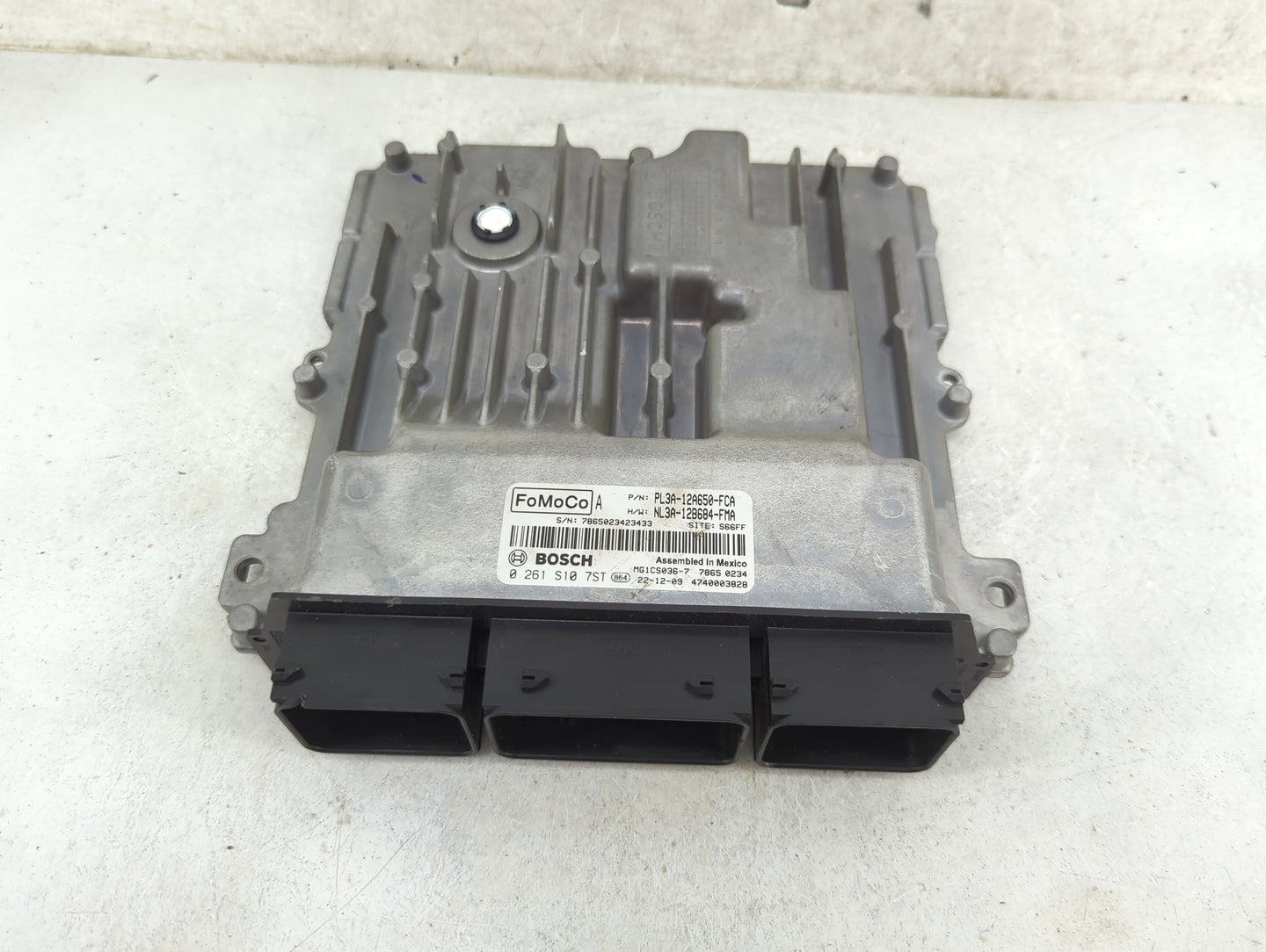 2023 Ford F150 PCM Engine Control Computer ECU ECM PCU OEM P/N:PL3A-12A650-FCA NL3A-12B684-FMA, 0261S107ST Fits Fits 2021 20