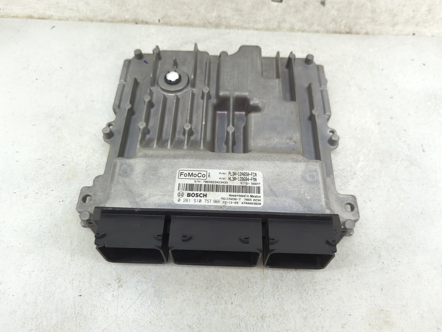 2023 Ford F150 PCM Engine Control Computer ECU ECM PCU OEM P/N:PL3A-12A650-FCA NL3A-12B684-FMA, 0261S107ST Fits Fits 2021 20