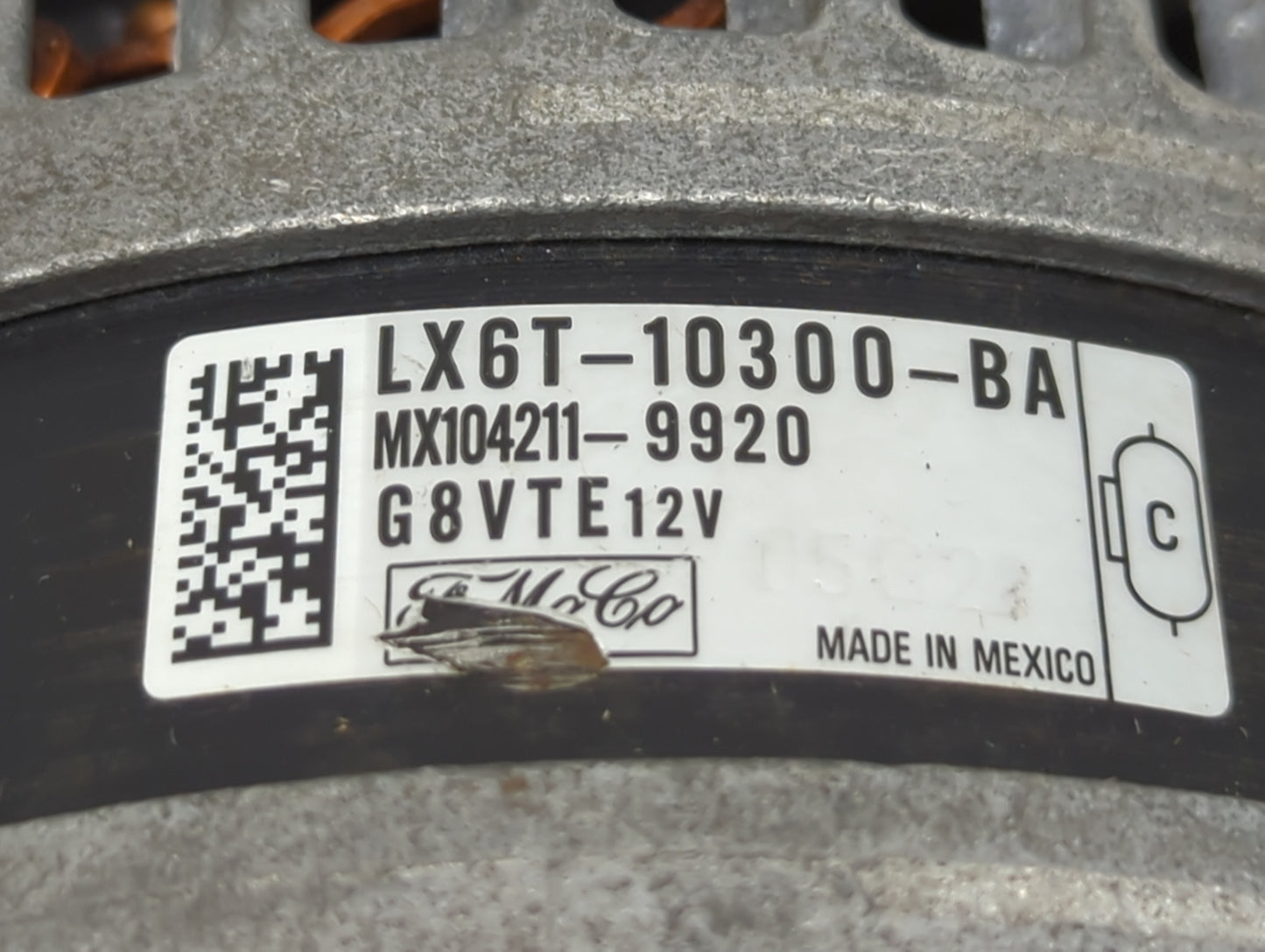 2023 Ford Maverick Alternator Replacement Generator Charging Assembly Engine OEM P/N:MX104211-9920 LX6T-10300-BA Fits OEM Us