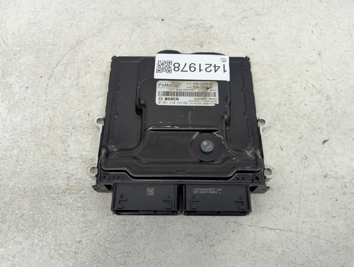 2023 Ford Maverick PCM Engine Control Computer ECU ECM PCU OEM P/N:M1PA-12A650-DA M1PA-12B684-AA, 0261S102XH Fits Fits 2021 