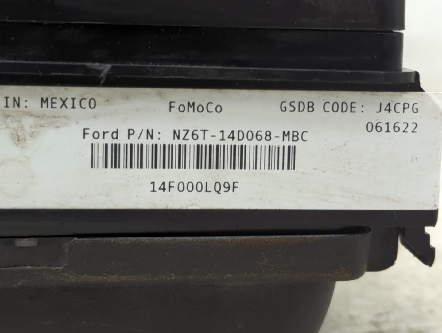 2023 Ford Maverick Fusebox Fuse Box Panel Relay Module P/N:NZ6T-14D068-MBC 14F000LQ9F Fits OEM Used Auto Parts - Oemusedauto