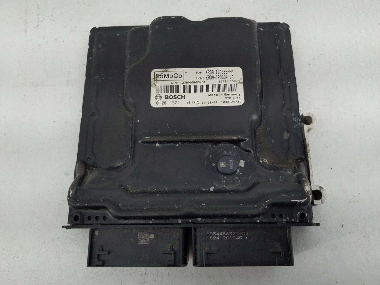 2019-2022 Ford Mustang PCM Engine Control Computer ECU ECM PCU OEM P/N:KR3A-12A650-HA Fits Fits 2019 2020 2021 2022 OEM Used