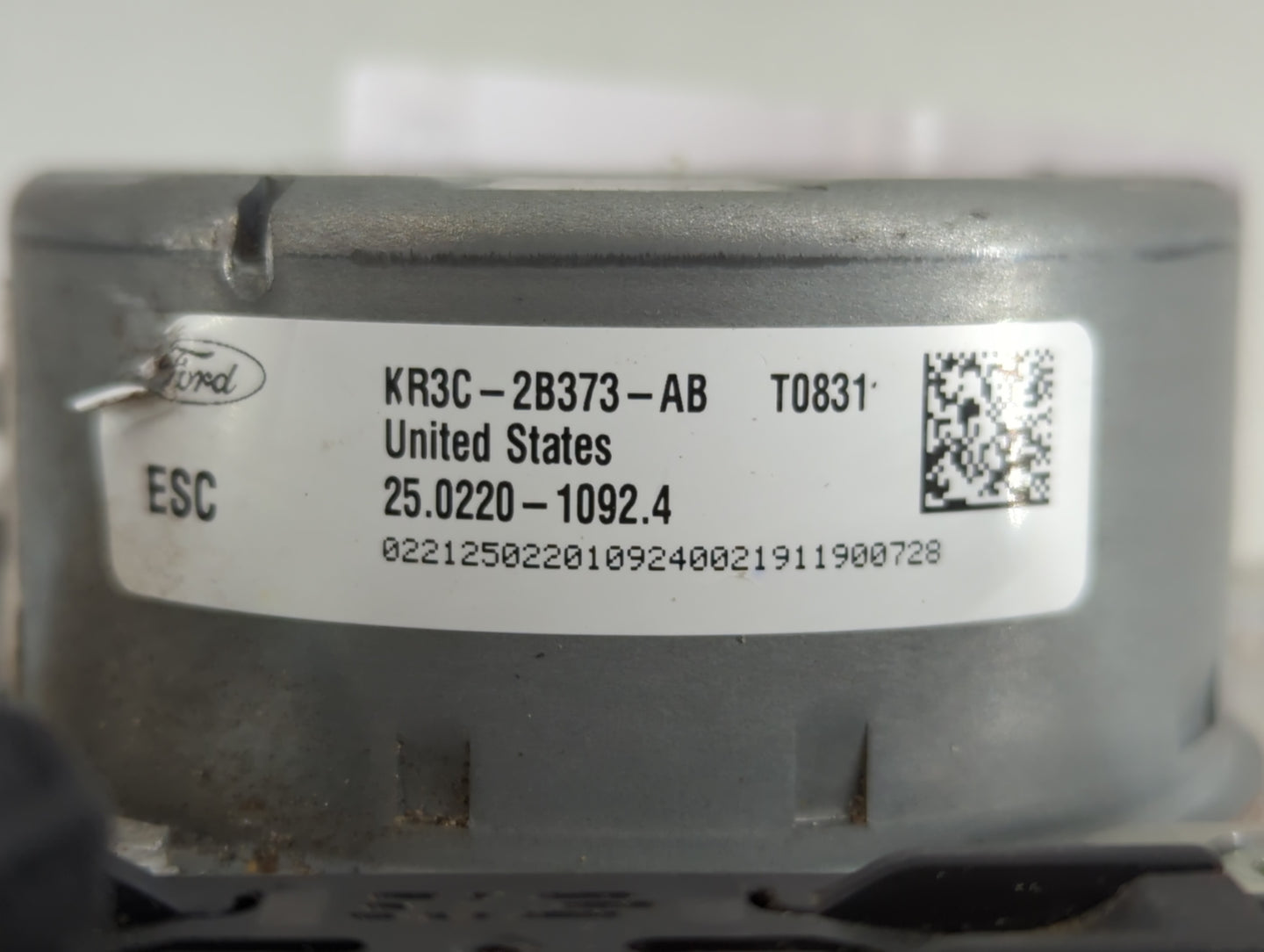 2019-2022 Ford Mustang ABS Pump Control Module Replacement P/N:KR3C-2B373-AB 28.5172-1703.3 Fits Fits 2019 2020 2021 2022 OE