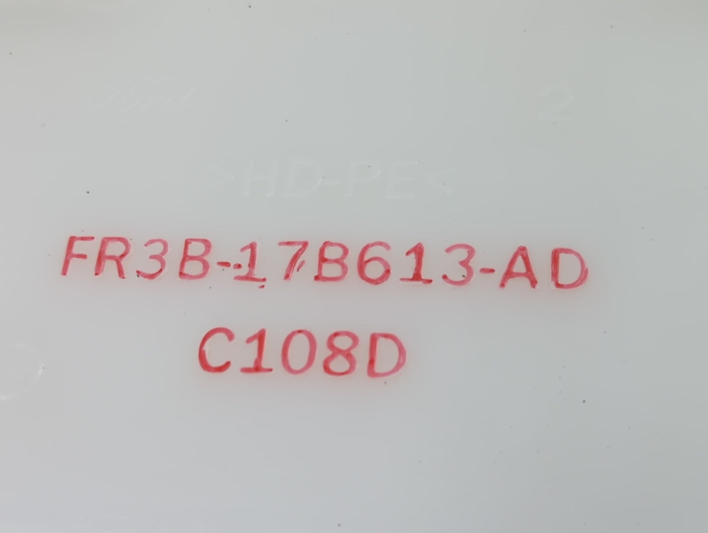 2021-2022 Ford Mustang Windshield Washer Fluid Reservoir Bottle 1389888 - Oemusedautoparts1.com