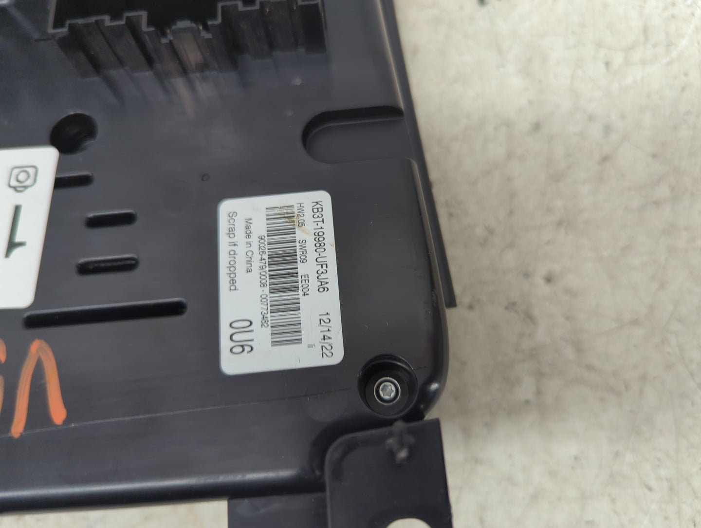 2019-2022 Ford Ranger Climate Control Module Temperature AC/Heater Replacement P/N:KB3T-19980-JF3JA6 Fits Fits 2019 2020 202