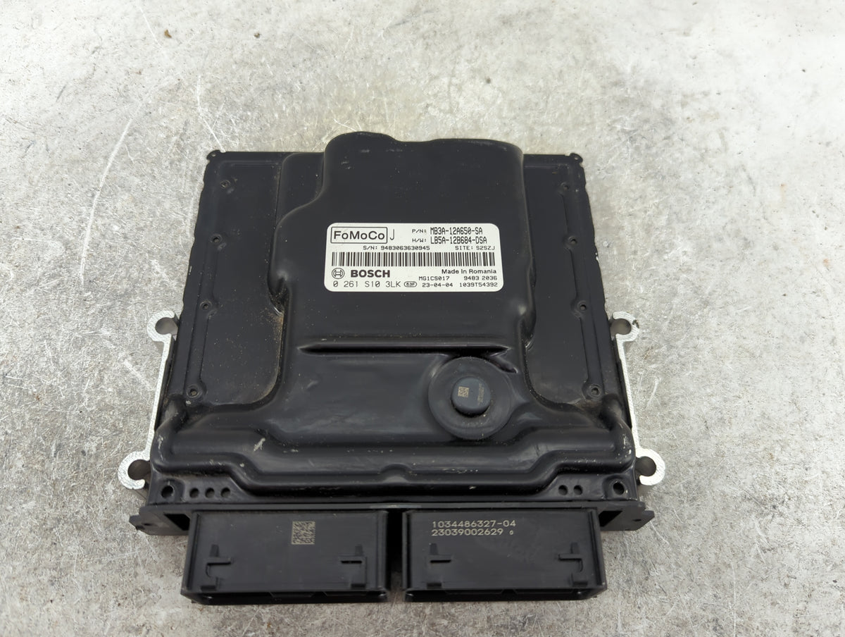 2021-2022 Ford Ranger PCM Engine Control Computer ECU ECM PCU OEM P/N:MB3A-12A650-SA LB5A-12B684-DSA, 0 261 S10 3LK Fits 202