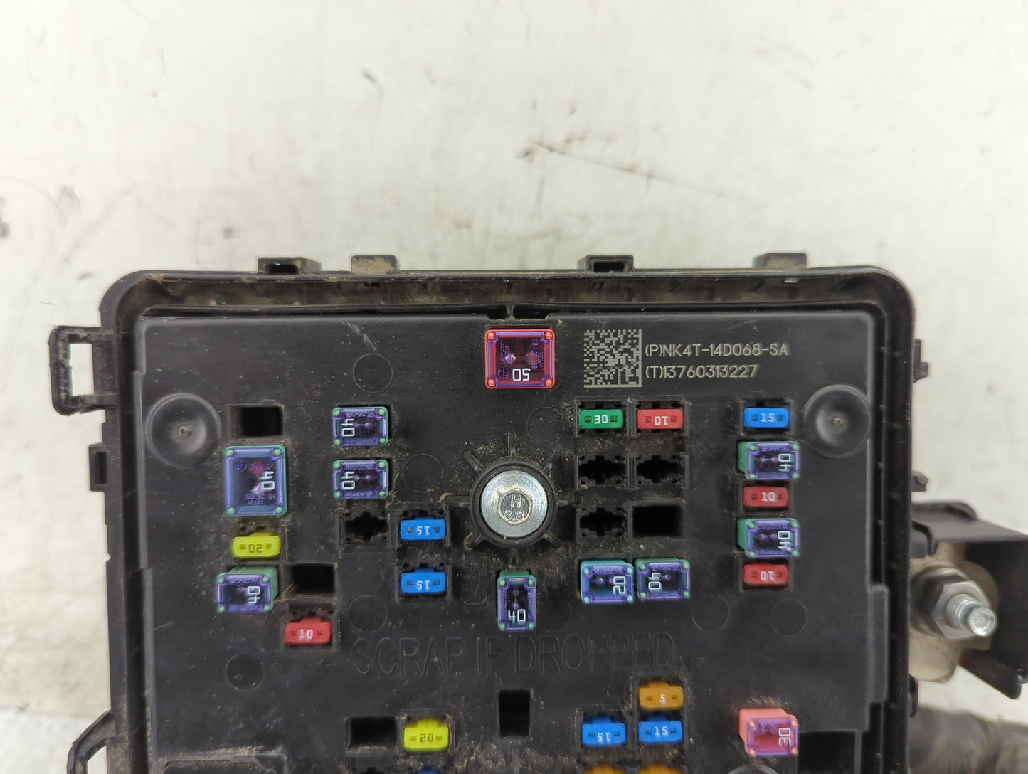 2023 Ford Transit-250 Fusebox Fuse Box Panel Relay Module P/N:NK4T-14D068-SA Fits OEM Used Auto Parts - Oemusedautoparts1.co