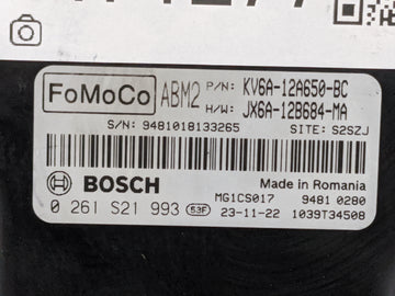 2019-2021 Ford Transit Connect PCM Engine Control Computer ECU ECM PCU OEM P/N:KV6A-12A650-BC JX6A-12B684-MA Fits OEM Used Auto Parts