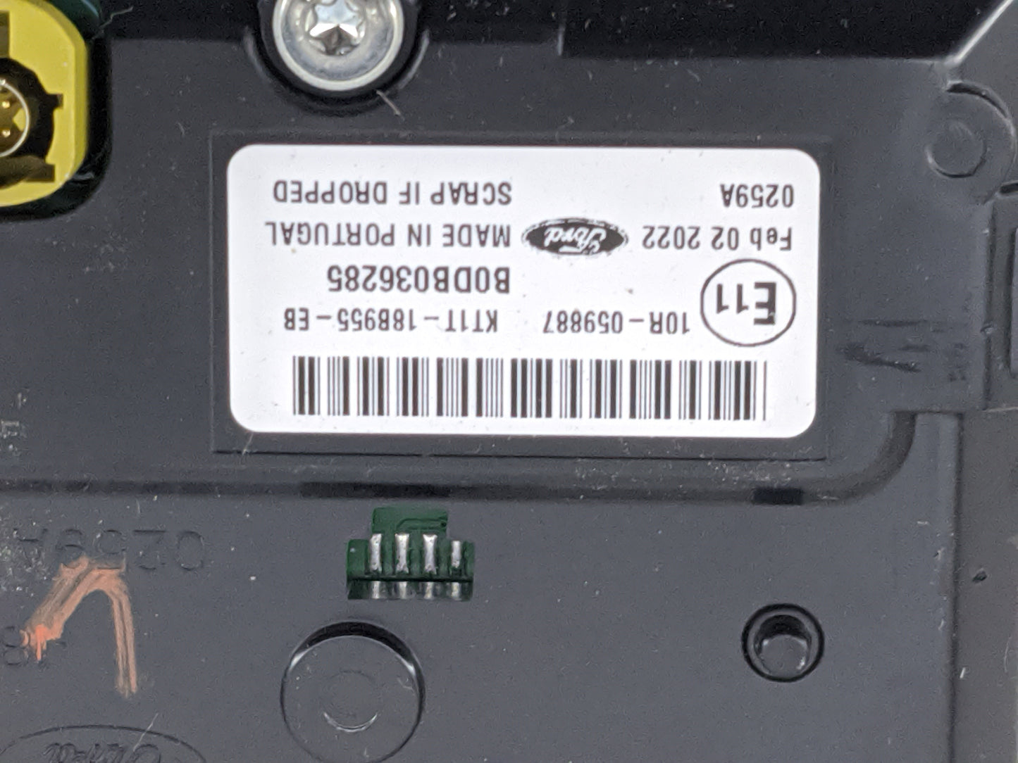 2019-2021 Ford Transit Connect Information Display Screen 1483391 - Oemusedautoparts1.com